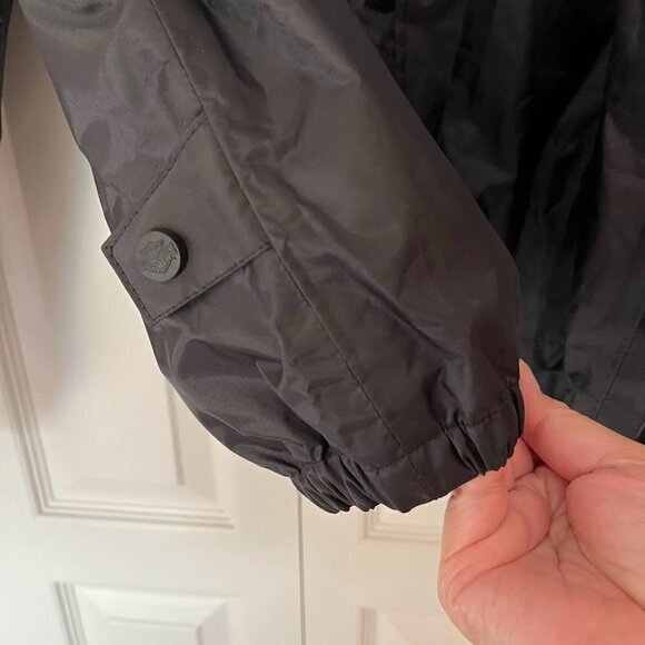 Harley Davidson Legend Windbreaker Motorcycle Lightweight Unlined Shiny Jacket - Picture 9 of 15